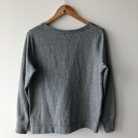 Banana Republic Floral Print Scoop Neck Sweater - Picture 2 of 6